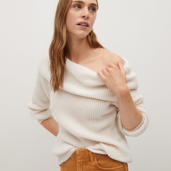 Mango Sweaters - Mango Boat-neck Knitted Sweater XS